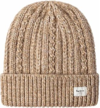 Pepe Jeans London Accessories, female, Beige, ONE SIZE, Francis Beanie