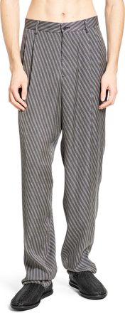 Giorgio Armani Diagonal Printed Trousers