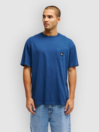 Quiksilver Salt Water Pocket T-Shirt blu