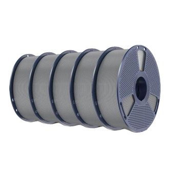 OEM Filamento 3d, Material Abs, Compatible Con Impresoras Fdm, Gris, 5 Kg