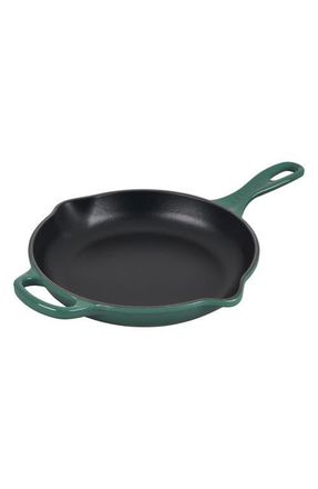LE CREUSET Signature Handle 10 1/4 Inch Enamel Cast Iron Skillet in Artichaut at Nordstrom