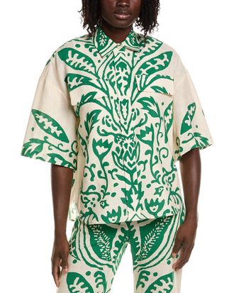 Alexis Farad Linen Top