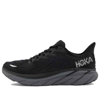 Hoka One One (WMNS) HOKA ONE ONE Clifton 8 Wide Black 1121375-BBLC