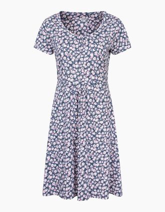 Mountain Warehouse Womens Mountain Warehouse Womens/Ladies Essentials Lora Floral Skater Dress - Grey - Size: 10