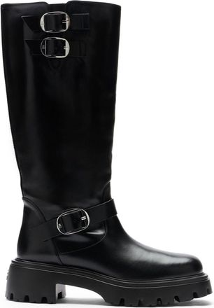 Stuart Weitzman Emerson Moto boots - women - Leather - 38,5 - Black