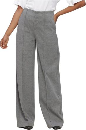 Co'Couture Broeken, Dames, Grijs, XL, Leer, Lance CC Crease Sweatpant