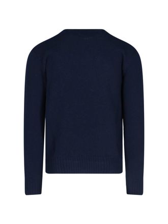 Valentino Mens Sweaters Blue Virgin Wool
