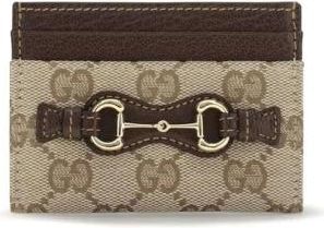 Gucci Tarjetero Horsebit - Accessories - Mujer - Marr&oacute;n - ONE SIZE