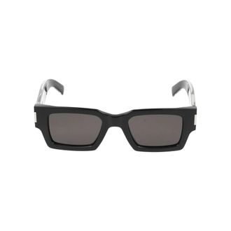Saint Laurent Sunglasses, unisex, Black, Size: 50 MM Black Crystal Grey Sunglasses SL 572