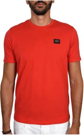 Paul & Shark Hombre, Camisetas, Rojo, Talla: XL