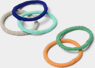 Simons Womens Gathered elastics Set of 5