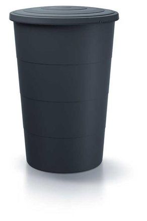 Prosperplast Barril De Agua De Lluvia 160l Smooth De Plastico En Color Antracita 60 (largo) X 60 (ancho) X 87,8 (altura) Cm