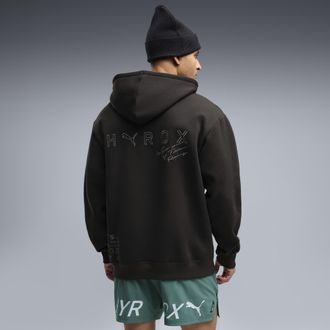 Puma Felpa con cappuccio PUMA x HYROX Heavyweight da uomo, Abbigliamento, Nero, 3XL