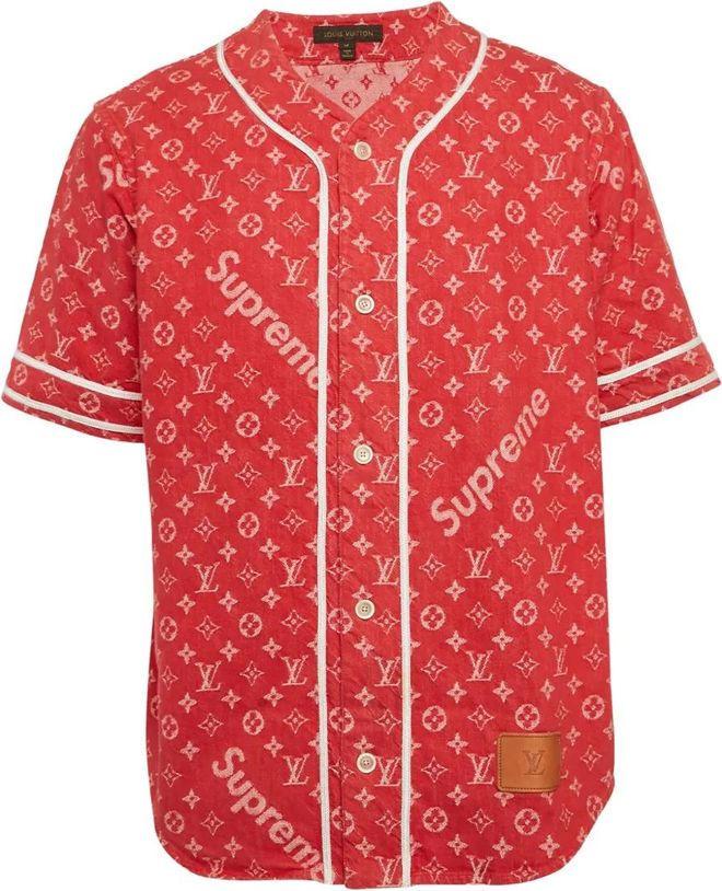 x Supreme Monogram shirt - Red