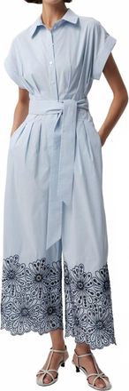 Exquise Zoie Wide Leg Jumpsuit In Multi Color