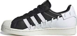 adidas (WMNS) adidas Superstar Stitched - Black White GX3419