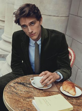 Le 31 Mens Colourful corduroy jacket Stockholm fit - Slim