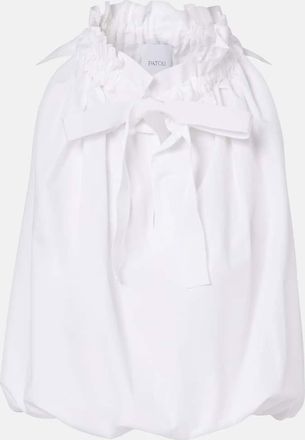 Patou Gathered cotton top
