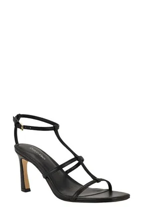 Calvin Klein Pelara Ankle Strap Sandal in Black at Nordstrom, Size 8.5