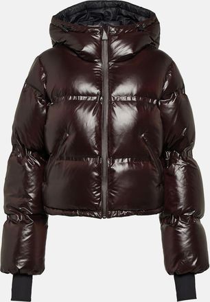 Aztech Mountain Minnie cropped down ski jacket