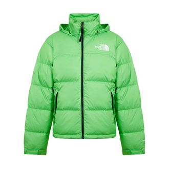 The North Face Down Jackets, male, Green, Size: S Retro Nuptse Down Jacket