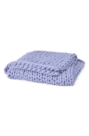 Bearaby Tencel & Cotton Weighted Blanket in Sweet Lavender at Nordstrom, Size 10 Lb