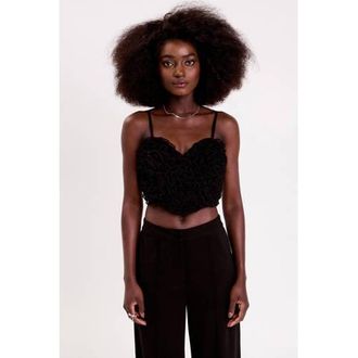 Cache Cache cropped top zwart