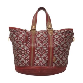 Louis Vuitton Pre-owned Tote Bags, female, Red, Size: ONE SIZE Pre-owned Vintage Monogram Tote Bag