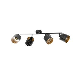 Lindby L&aacute;mpara De Techo aralena En Negro Metal - Lindby