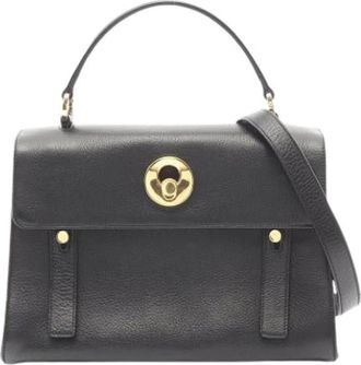 Saint Laurent Pre-owned Handbags, female, Black, Size: ONE SIZE Pre-owned Vintage Handbag