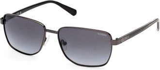 Guess GU00312 07B Mens Sunglasses Gunmetal Size 58