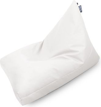 Happers Happers - Puff Pir&aacute;mide Polipiel Indoor Blanco Xl