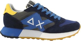 Sun 68 Sneakers - Heren - Sneakers - Blauw - 41 EU - Leer - Schoenen