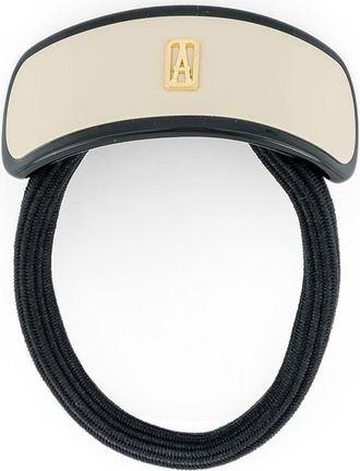Alexandre de Paris La Fayette Acetate Hair Tie in Beige at Nordstrom