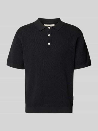 Casual Friday Casual Friday Regular Fit Poloshirt mit Label-Detail Modell ISAKSSON in Marine, Gr&ouml;&szlig;e XXL