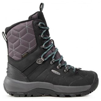 Keen Revel IV High Polar Leather Textile Womens Ankle Boots - Black North Atlantic - Size:UK 7.5
