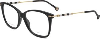 Carolina Herrera Womens 54mm Black Opticals