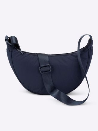 Heine Handtasche HEINE, Damen, Gr. B/H/T: 32cm x 16cm x 9cm, blau (marine), Polyamid, unifarben, Taschen Handtasche