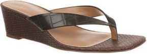Nordstrom Rack Shellie Wedge Sandal in Brown Caffe at Nordstrom Rack, Size 7.5