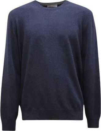 Gran Sasso Maglieria Girocollo - - Knitwear - Uomo - Blu - L