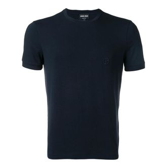 Giorgio Armani Embroidered Logo T-shirt