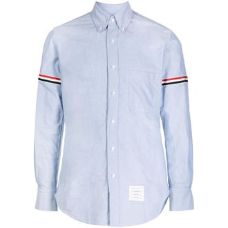 Thom Browne RWB Stripe Cotton Shirt