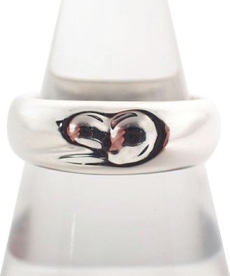 Tiffany & Co. Sterling Silver 925 Band Ring (Pre-Owned)