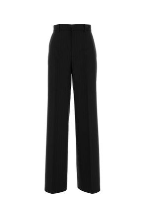 Gucci Gestreepte Wolbroek