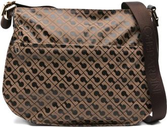 Gherardini Borsa a spalla piccola con monogramma - Marrone