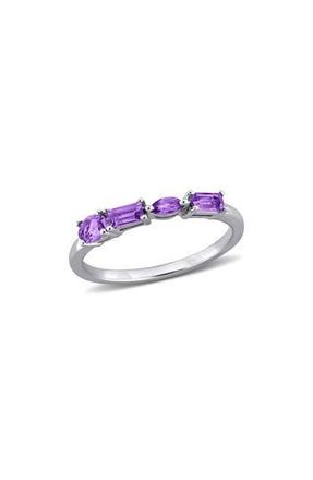 Delmar Multiple Cut Amethyst Stacking Ring in Purple at Nordstrom Rack, Size 6