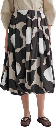Meimeij Gonna Voluminous Midi Cotton Skirt