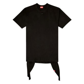 Diesel Tops, Dames, Zwart, S, Katoen, D-Eivor Abito