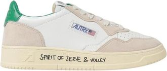 Autry Medalist Sneaker - Heren - Sneakers - Wit - 41 EU - Katoen - Schoenen