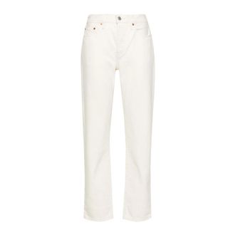 Levi's Dames, Jeans, Wit, Maat: W30 Katoen